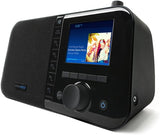 Grace Digital Mondo Elite Smart Internet Radio with Wi-Fi, Bluetooth and 7-Day Alarm, Microphone-Free, Black