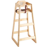 Wooden Pub-Height High Chair, 41×22, Winco CHH-601