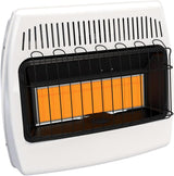 30,000 BTU Vent-Free Wall Heater for Indoor Use with Dual Natural Gas and Propane Fuel Compatibility
