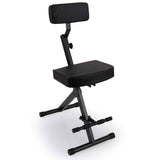 Pyle PKST70 Adjustable Performer Chair and Musician Stool, Durable Portable Design