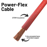 50-Foot 4-Gauge Red Welding Cable