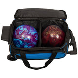 Ebonite Transport II Red 2-Ball Roller Bowling Bag