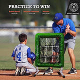 ALAGPRO The Original 9-Hole Baseball and Softball Pitching Net with Strike Zone Pocket and Pitching Target