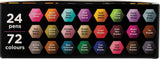 Spectrum Noir Triblend Marker Set, 24-Pack with Deep Blends