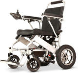 Foldable Lightweight Electric Power Wheelchair for Travel, Aviation-Safe Heavy-Duty Mobility Scooter with Motorized Drive