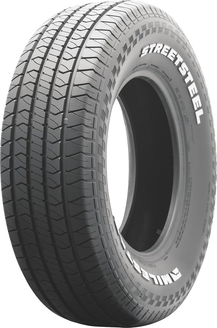 Milestar Streetsteel LT225/70R14 98T Summer Tire with Black Sidewall