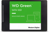 Western Digital WD Green 1TB Internal SSD, SATA III 6 Gb/s, 2.5-Inch 7mm Drive with Up to 550 MB/s Read Speed, WDS100T2G0A