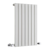 Sloane Designer Radiator with Horizontal Flat Panel, White, 25 x 16 1/2 in., Hudson Reed NAHB0247