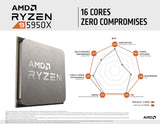 AMD Ryzen 9 5950X Unlocked Desktop Processor with 16 Cores and 32 Threads