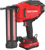 CRAFTSMAN V20 Cordless Brad Nailer Kit with 18GA Nail Capacity, CMCN618C1
