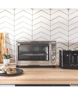 Crux Digital Air Frying Toaster Oven with 6-Slice Capacity