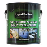 Original Black Liquid Rubber Waterproof Sealant and Coating, 1 Gallon