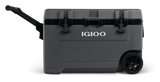 Igloo Overland 72-Quart Wheeled Ice Chest Cooler, Gray, 31 x 18 x 18