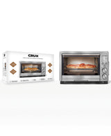 Crux Digital Air Frying Toaster Oven with 6-Slice Capacity