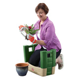 Step 2 Green Garden Kneeler and Seat for Comfortable Outdoor Gardening