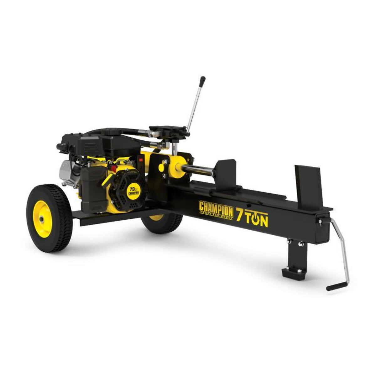 Champion Power Equipment Model 90720 7-Ton Log Splitter with Ram Force, Handling Logs up to 14 in. Diameter and 19 in. Length