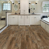 Lifeproof I969104L Luxury Vinyl Plank Flooring in Heirloom Pine, 8.7 x 22 x 47.6 x 22