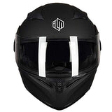 ILM Model 902 Modular Motorcycle Helmet with Flip-Up Full-Face Design, Dual Visors, DOT Certification, and 6 Colors