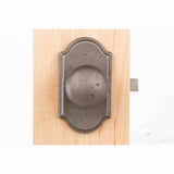 Weslock Wexford Privacy Door Knob with Premiere Rose, Oil Rubbed Bronze, 07110F1F1SL20